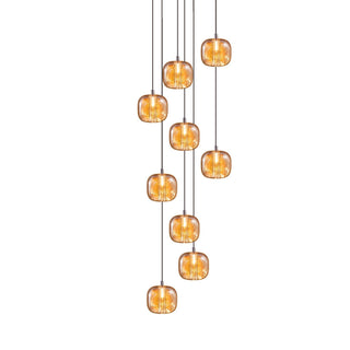 Glowcube Lustre en Cristal Moderne