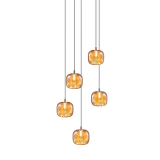 Glowcube Lustre en Cristal Moderne