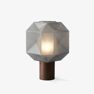 Ivsileth Lampe de Table Art Nordique en Verre Haut de Gamme