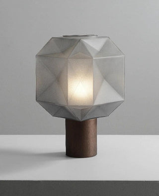 Ivsileth Lampe de Table Art Nordique en Verre Haut de Gamme