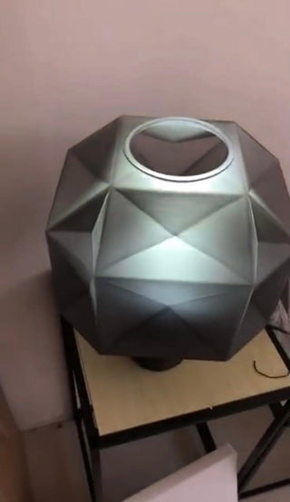 Ivsileth Lampe de Table Art Nordique en Verre Haut de Gamme