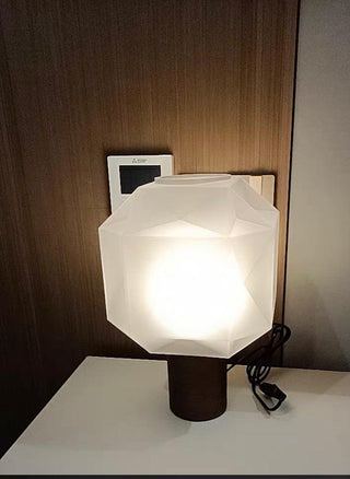 Ivsileth Lampe de Table Art Nordique en Verre Haut de Gamme