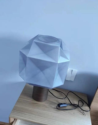 Ivsileth Lampe de Table Art Nordique en Verre Haut de Gamme