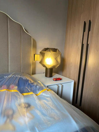 Ivsileth Lampe de Table Art Nordique en Verre Haut de Gamme