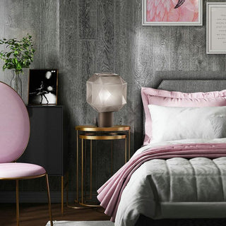 Ivsileth Lampe de Table Art Nordique en Verre Haut de Gamme
