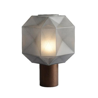 Ivsileth Lampe de Table Art Nordique en Verre Haut de Gamme