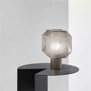 Ivsileth Lampe de Table Art Nordique en Verre Haut de Gamme