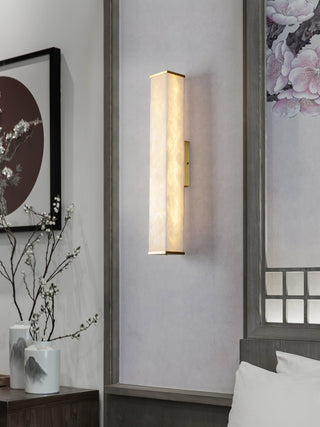 Vithaira Lampe Murale Linéaire en Albâtre