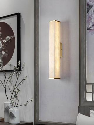 Vithaira Lampe Murale Linéaire en Albâtre