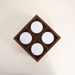 Eliza Minimaliste Bois Plafonnier Lumière