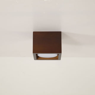 Eliza Minimaliste Bois Plafonnier Lumière