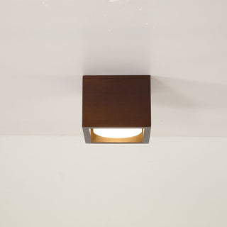 Eliza Minimaliste Bois Plafonnier Lumière