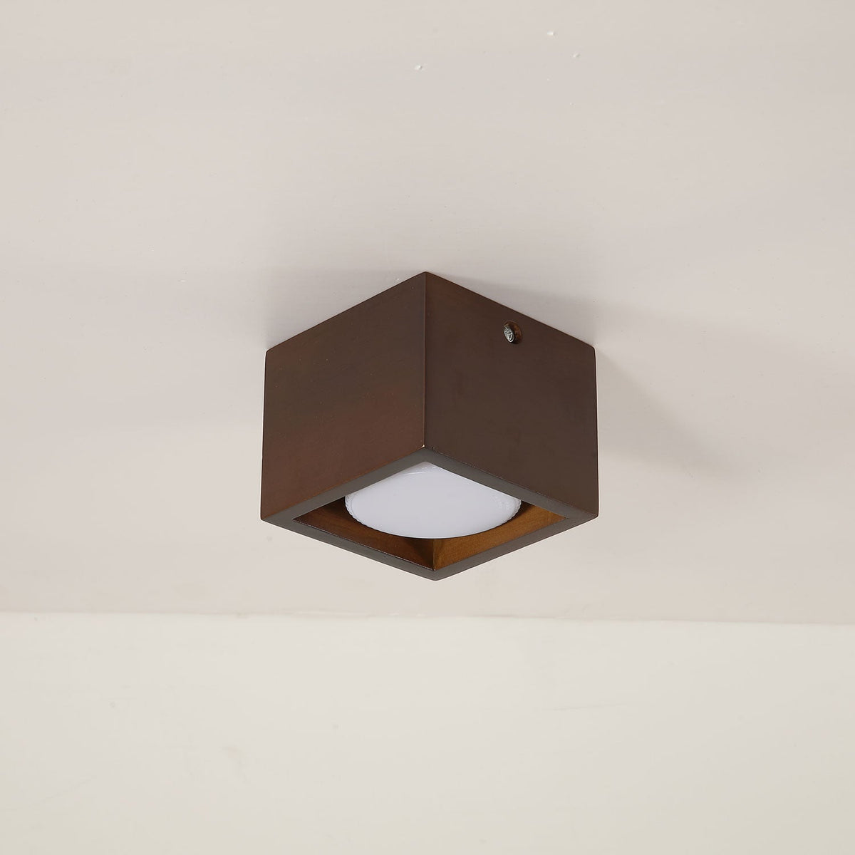 Eliza Minimaliste Bois Plafonnier Lumière