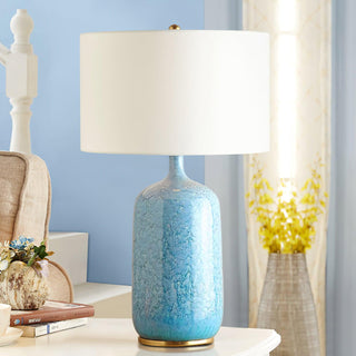 Vintare Lampe de Table en Céramique Tissu