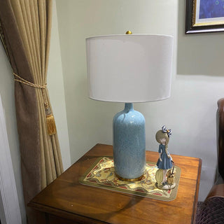 Vintare Lampe de Table en Céramique Tissu