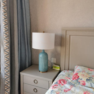 Vintare Lampe de Table en Céramique Tissu