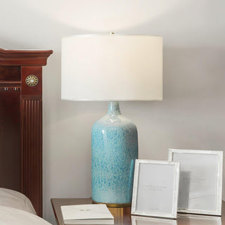 Vintare Lampe de Table en Céramique Tissu