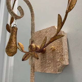 Charm Applique Murale En Bois Et Métal à Créativité Individuelle