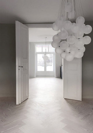 Cumulus Cascade Chandelier-Neutral Decor