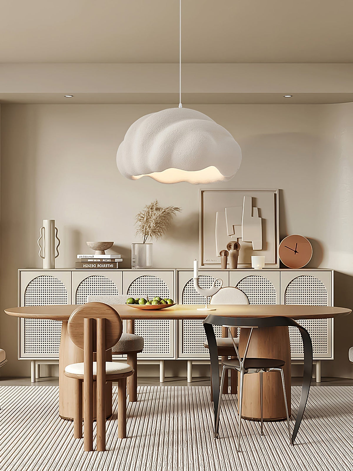 Veranne Suspension Moderne Minimaliste en Plastique