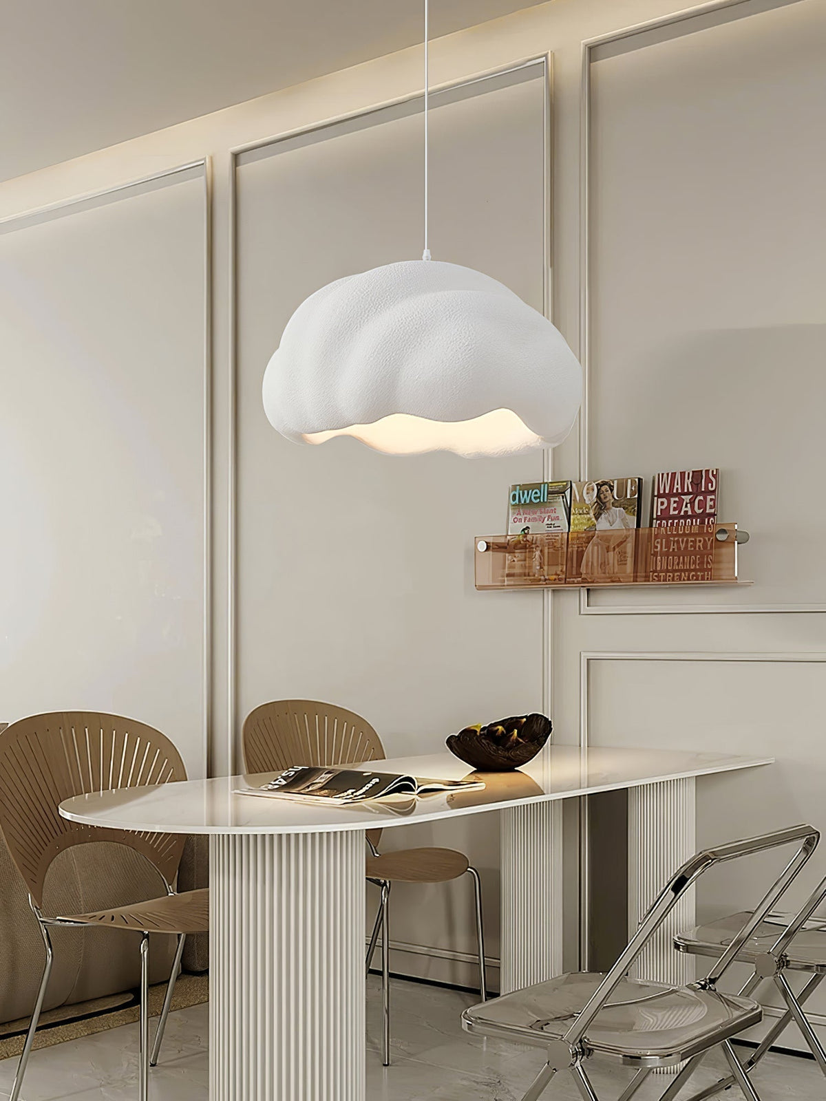 Veranne Suspension Moderne Minimaliste en Plastique