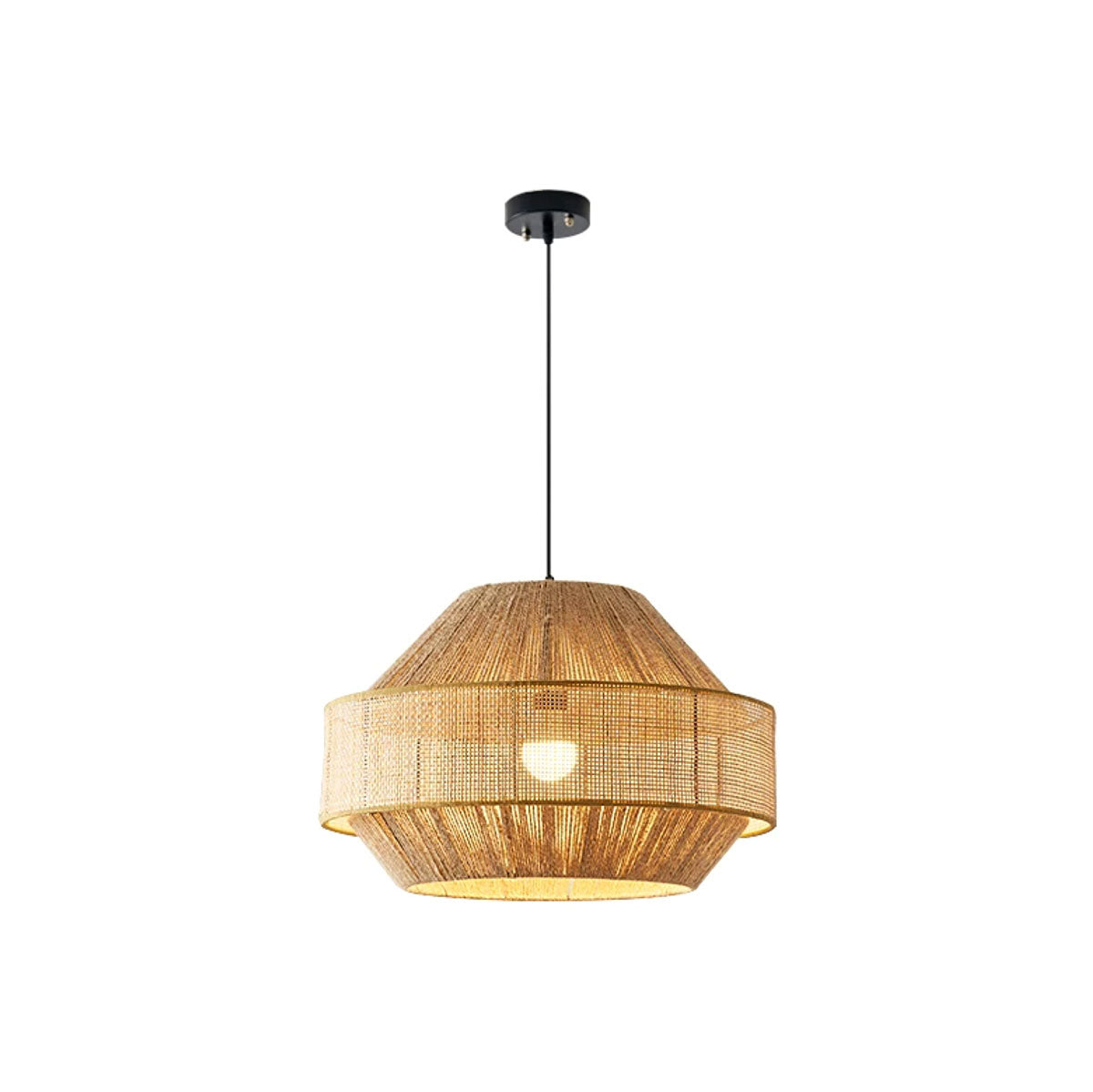 Avelmere Suspension En Rotin Tressé