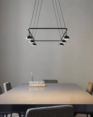 Aurora Lustre LED Élégant