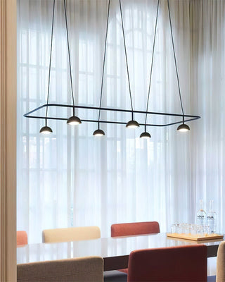 Aurora Lustre LED Élégant