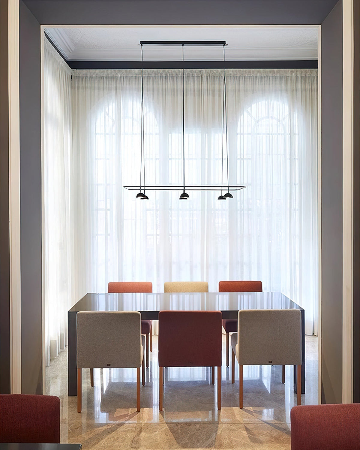 Riviora Lustre LED Élégant