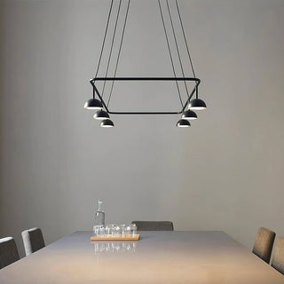 Aurora Lustre LED Élégant