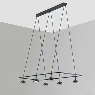 Aurora Lustre LED Élégant