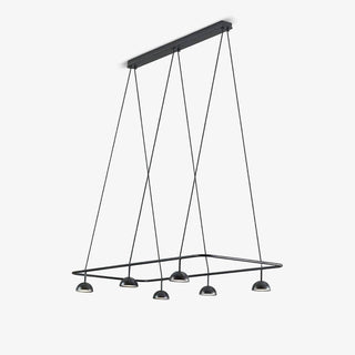 Aurora Lustre LED Élégant