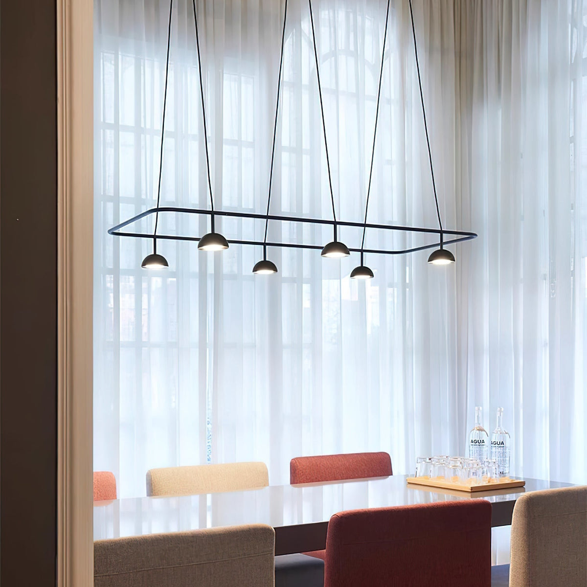 Riviora Lustre LED Élégant