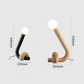 Arcus Fashion Wood Table Lamp-Neutral Decor