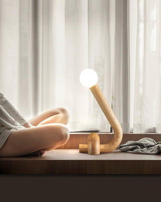 Arcus Fashion Wood Table Lamp-Neutral Decor