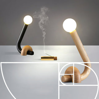 Arcus Fashion Wood Table Lamp-Neutral Decor