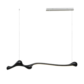 Solarace Lampe à suspension rétro en bois