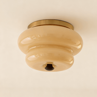 Curvaceous Ceiling Lamp-Neutral Decor