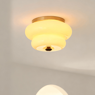 Curvaceous Ceiling Lamp-Neutral Decor