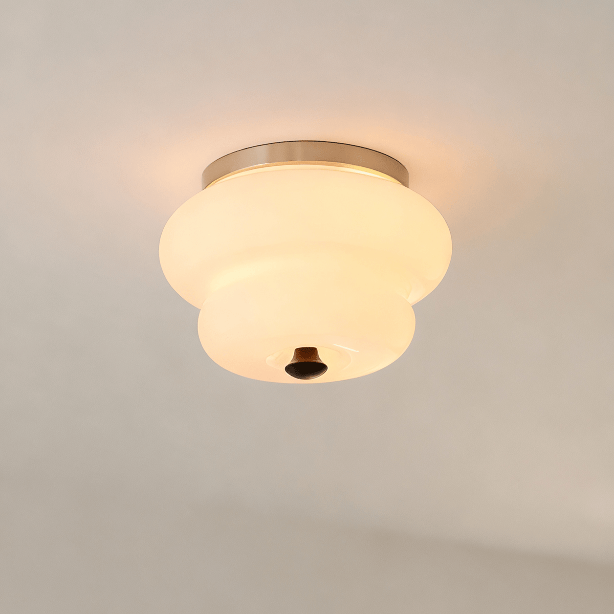 Curvaceous Ceiling Lamp-Neutral Decor