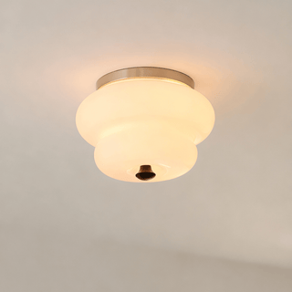 Curvaceous Ceiling Lamp-Neutral Decor