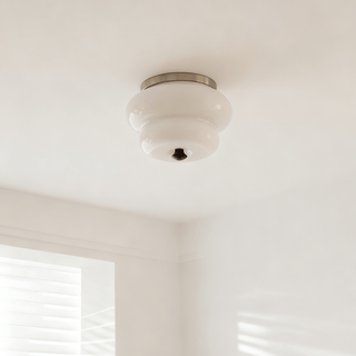 Curvaceous Ceiling Lamp-Neutral Decor