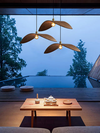 Lymiror Suspension en Bois Art Nordique-Luire