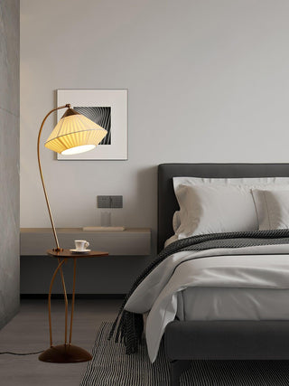 Raviq Lampadaire Vintage en Tissu