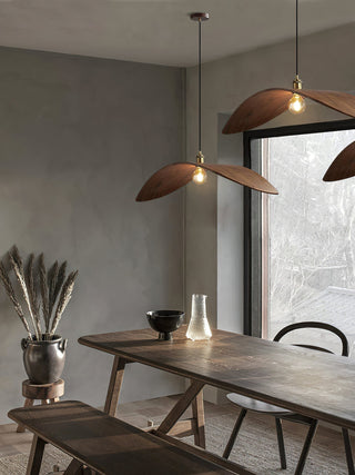 Lymiror Suspension en Bois Art Nordique-Luire