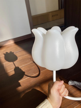 Lustra Lustre Floral Blanc Élégant