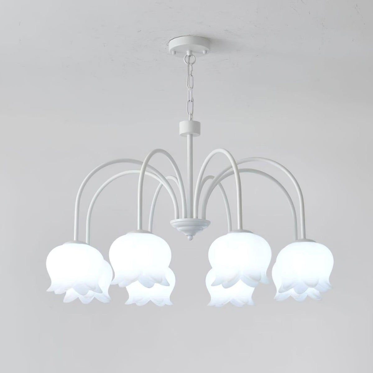 Edrora Lustre Floral Blanc Élégant