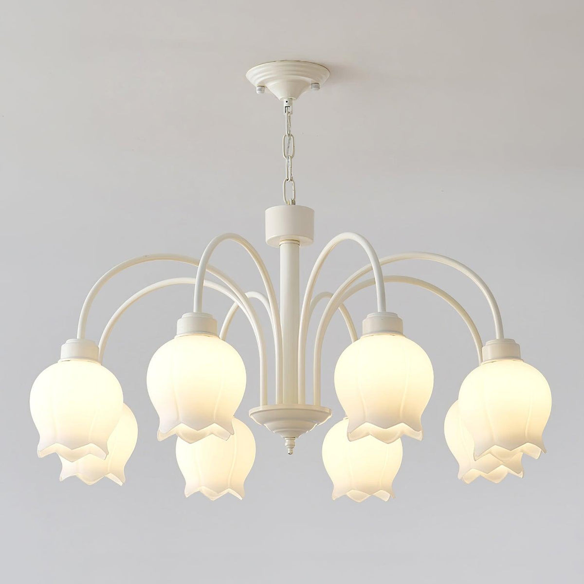 Edrora Lustre Floral Blanc Élégant
