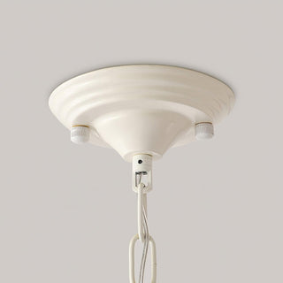 Lustra Lustre Floral Blanc Élégant