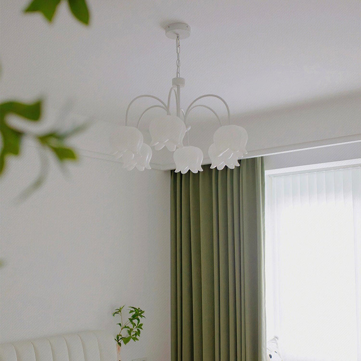 Edrora Lustre Floral Blanc Élégant
